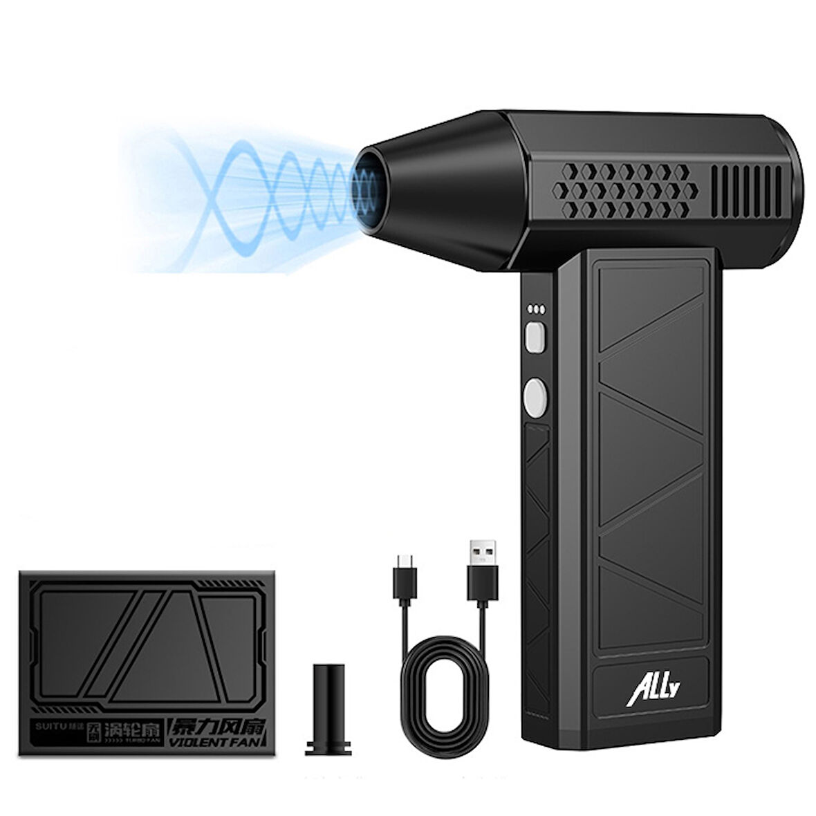 ALLY ST-8113 Mini Turbo Jet Fan Mini 130000 RPM