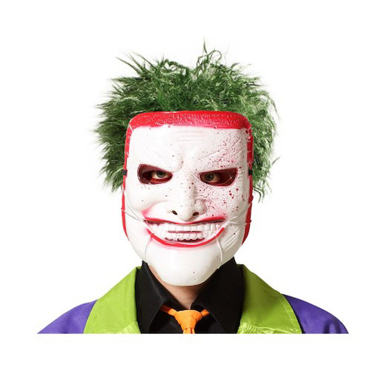 Periboia Reçine Ölüm Joker Maskesi Kanlı