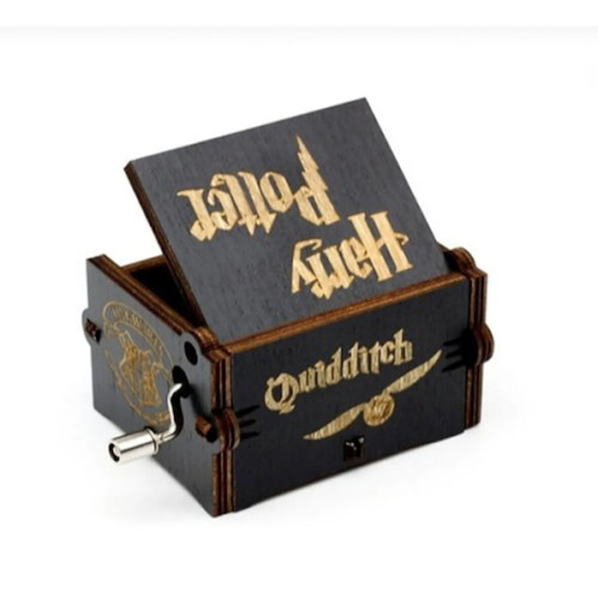 Periboia Harry Potter Ahşap Çevirmeli Müzik Kutusu