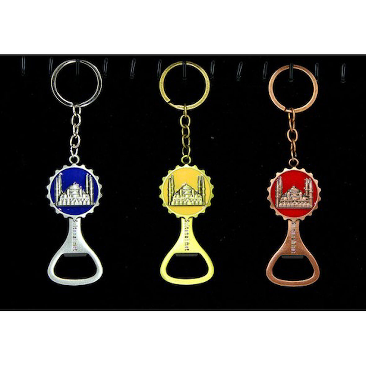 Periboia Metal Sultanahmet Anahtarlık Ve Açacak Model 2 