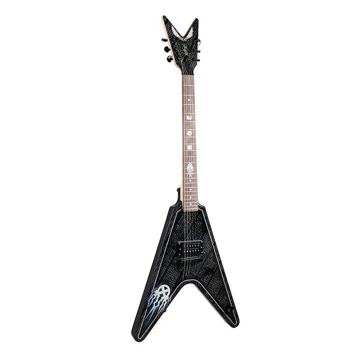 Dean Static X VX binary Gloss Flying V Elektro Gitar