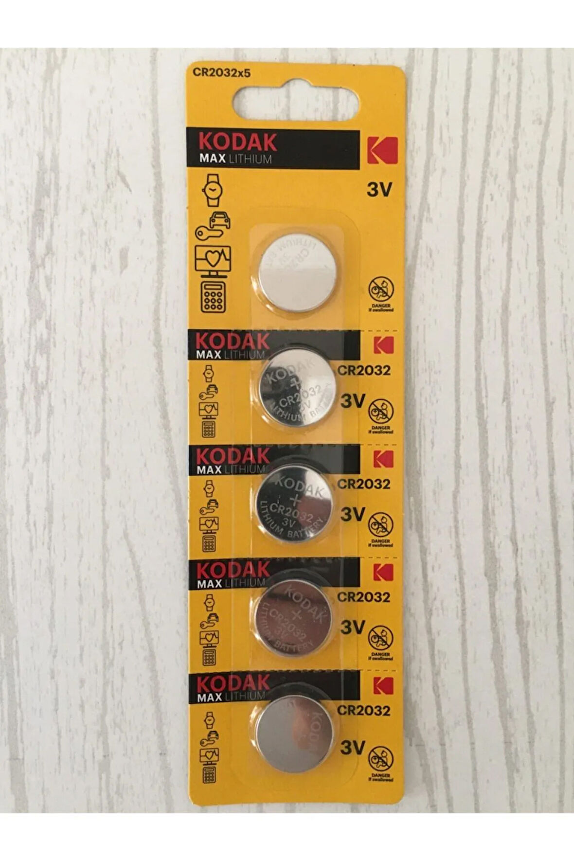 Cr 2032 Ultra Lithium Para Pili 1 Adet 5li Kartela Kalitesi