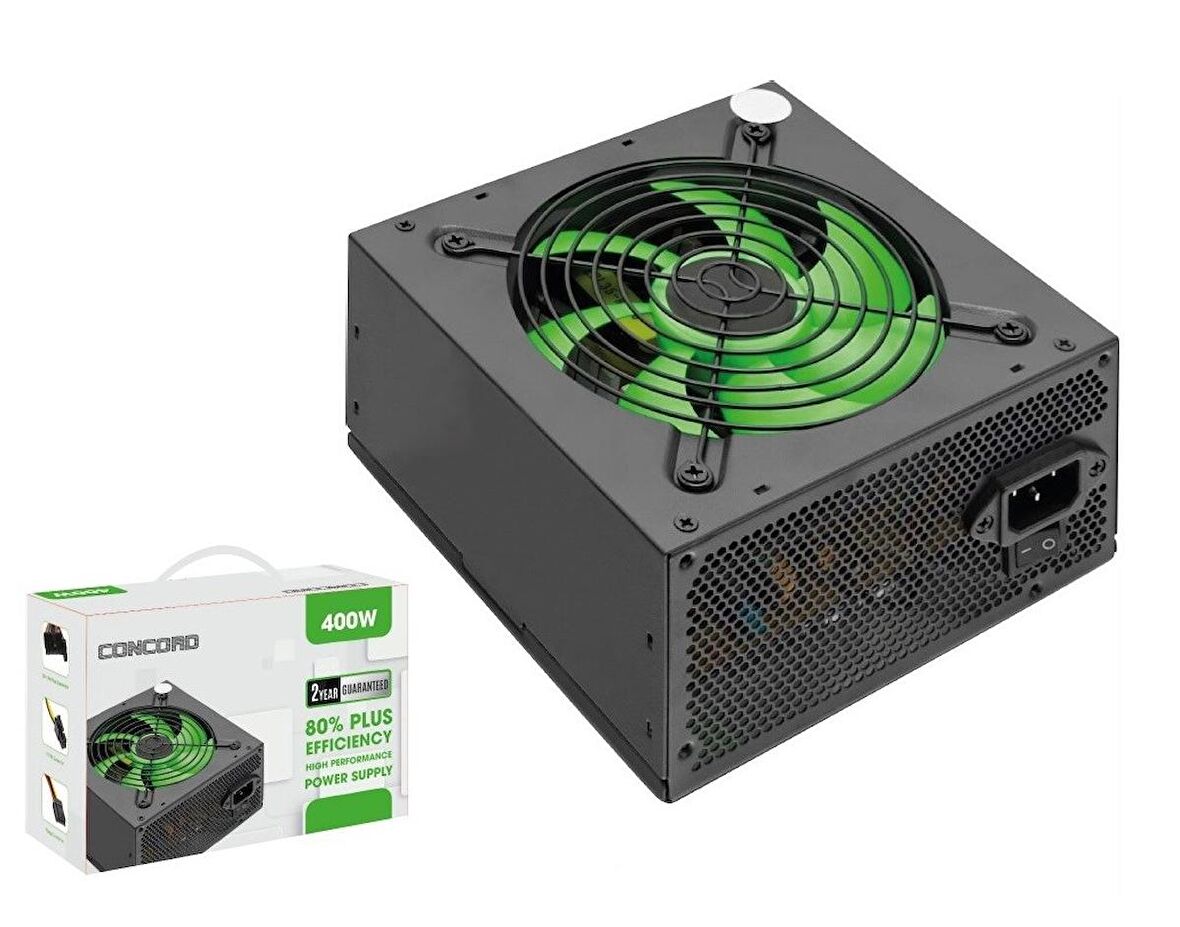 Concord C-880 400 Watt Power Supply 