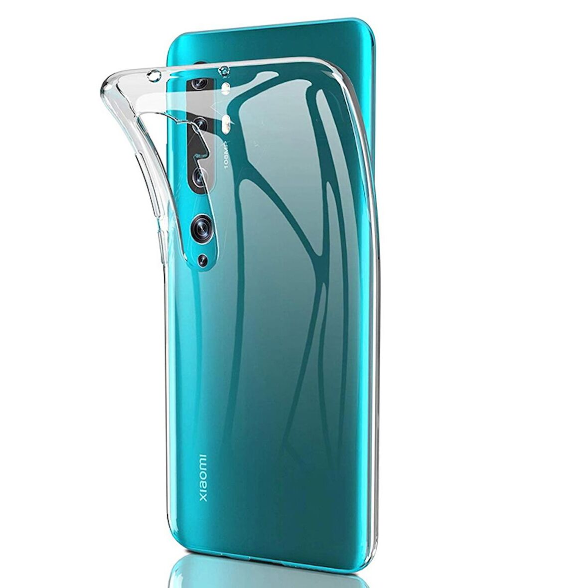 Gpack Xiaomi Mi Note 10 Kılıf Süper Silikon Yumuşak Arka Koruma