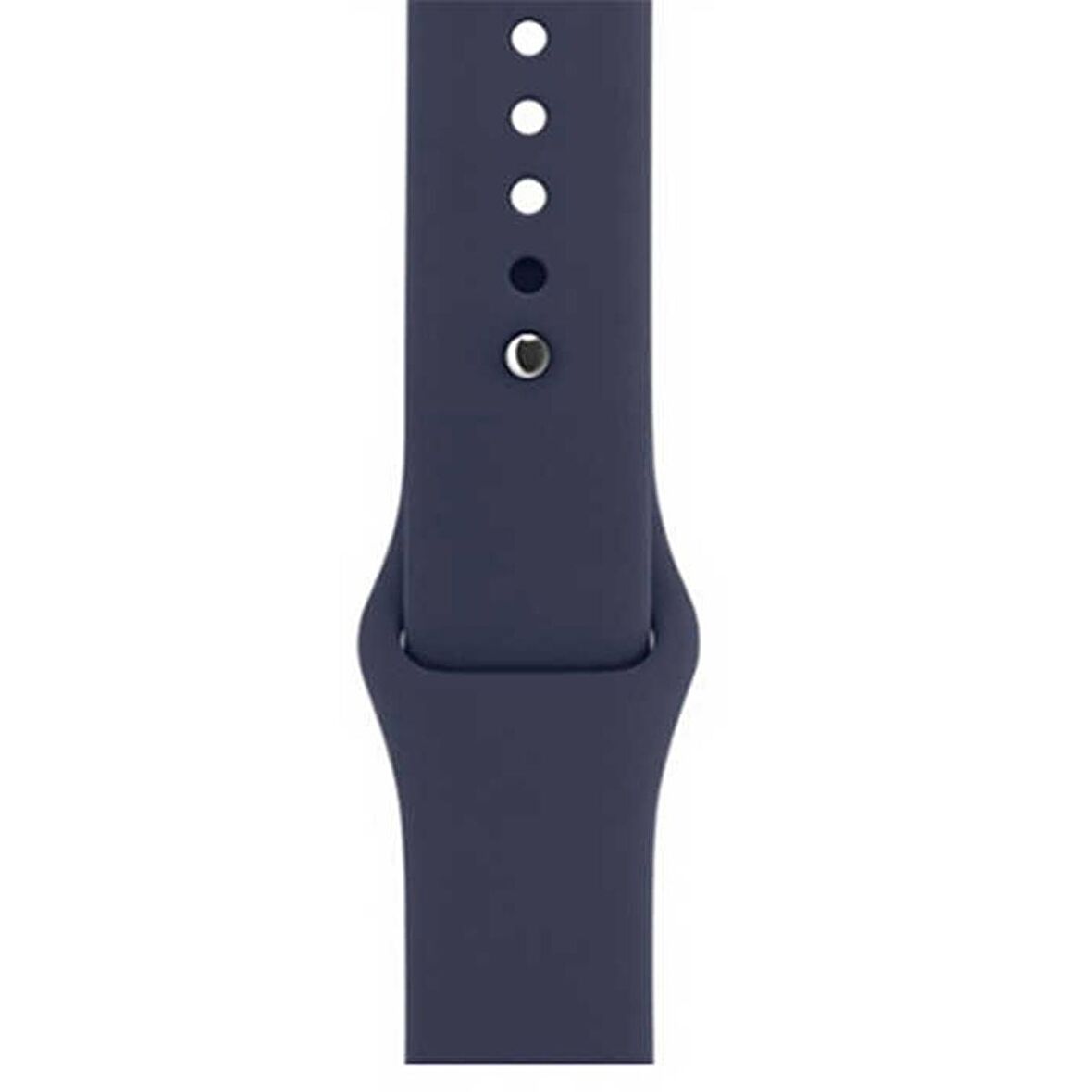 Gpack Apple Watch Uyumlu 44mm Kılıf Silikon Kordon Düz Renkli KRD 11 