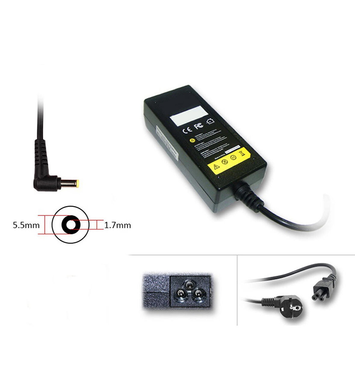 Acer Aspire E5-571-36VL Notebook Adaptör Laptop Şarj 40W