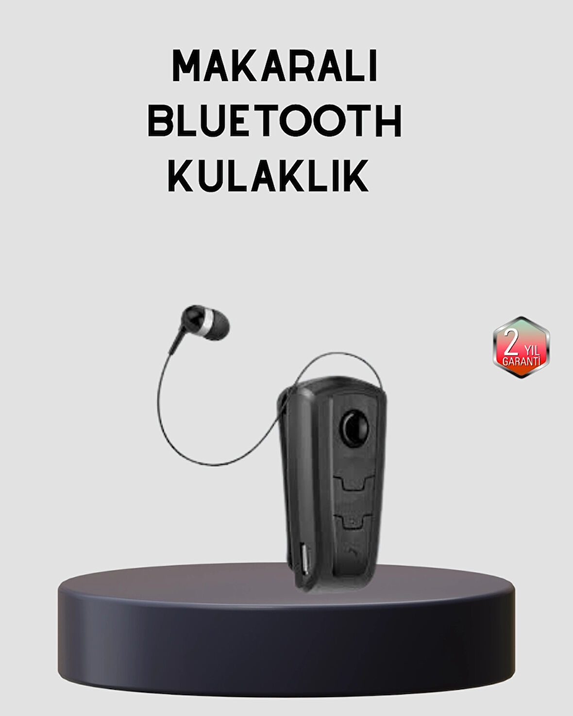 Ergonomik Bluetooth Kulaklık – 8 Saat Konuşma, Gürültü Azaltıcı Mikrofon