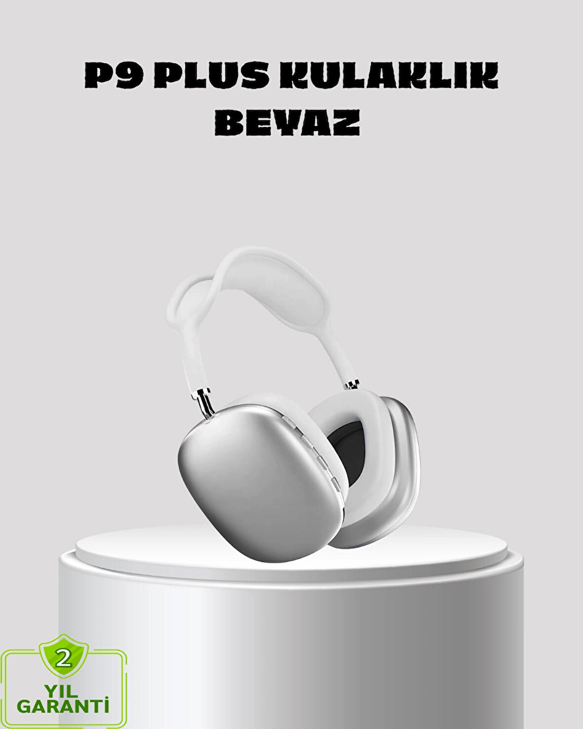 P9 Pro Plus Kablosuz Kulaklık – Üç Mikrofonlu, Uzamsal Ses ve Hızlı Şarj Özellikli
