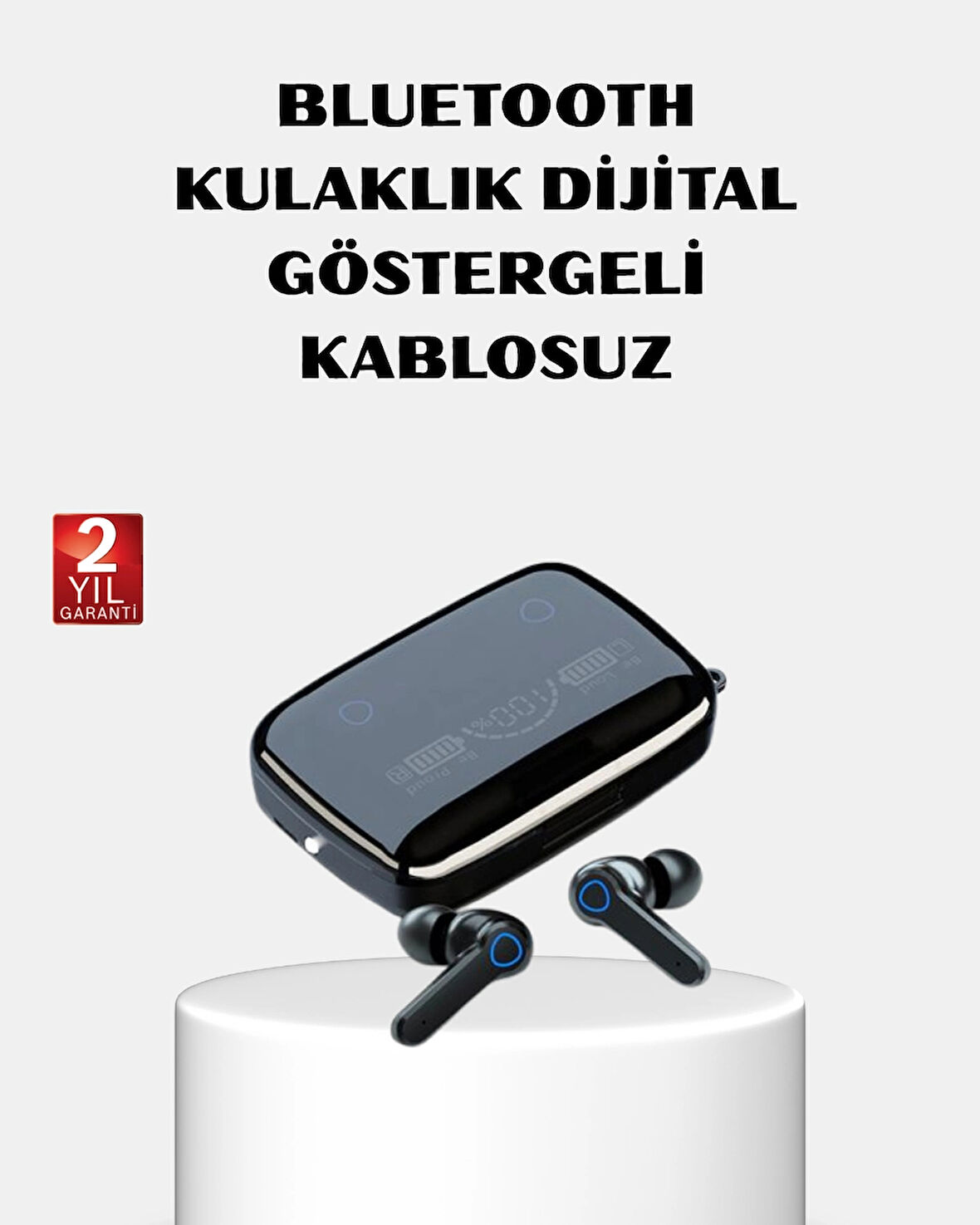 Bluetooth Kulaklık – Powerbank Özellikli, Oyun Modlu, Uzun Ömürlü ve Şarj Kutulu