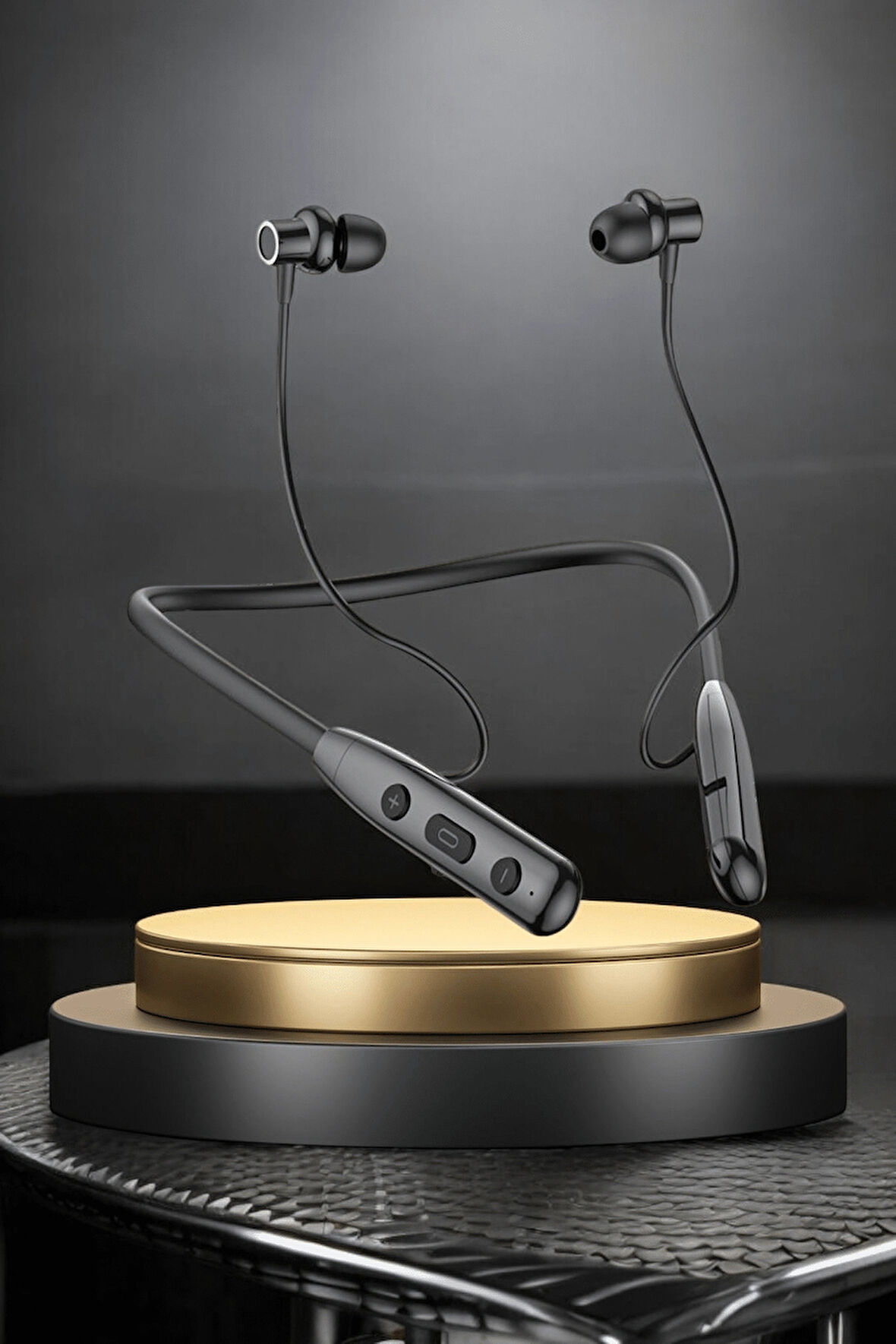 Kablolu Bluetooth Kulaklık Boyun Bantlı ANC Özelliği Yüksek Ses Kaliteli 100 saat