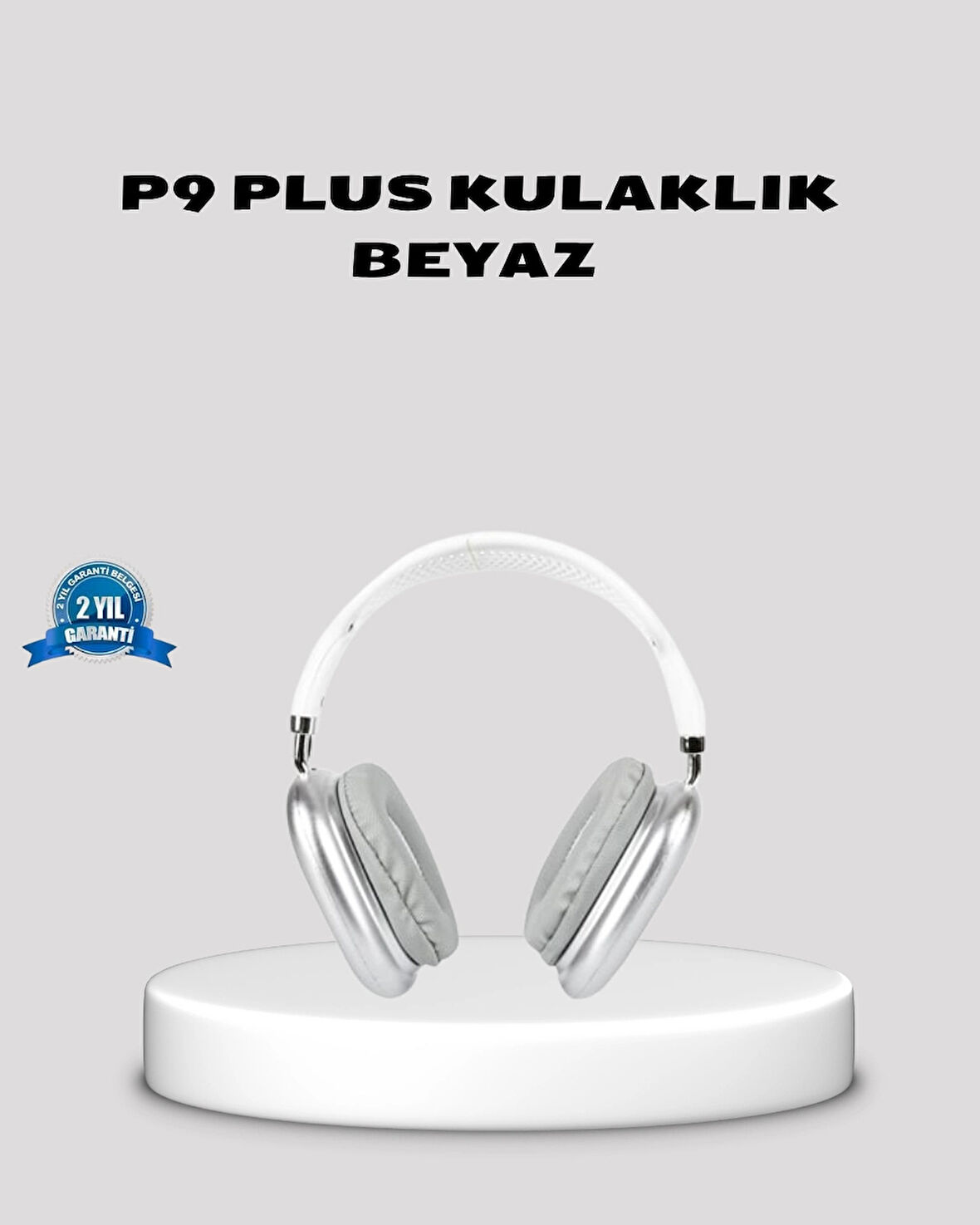 Bluetooth 5.0 Kulak Üstü Kulaklık – Uzamsal Ses, Gürültü Engelleme, Ergonomik Tasarım