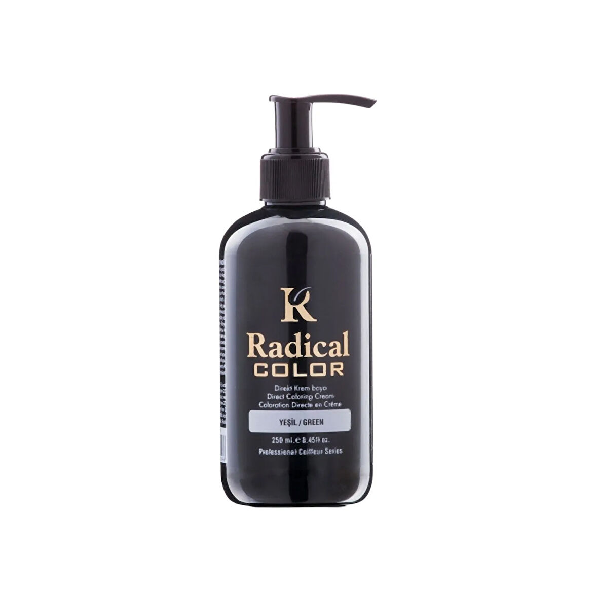 Radical Color NEW 25/Green Amonyaksız Su Bazlı Saç Boyası 250 ML 1 Adet Yeşil