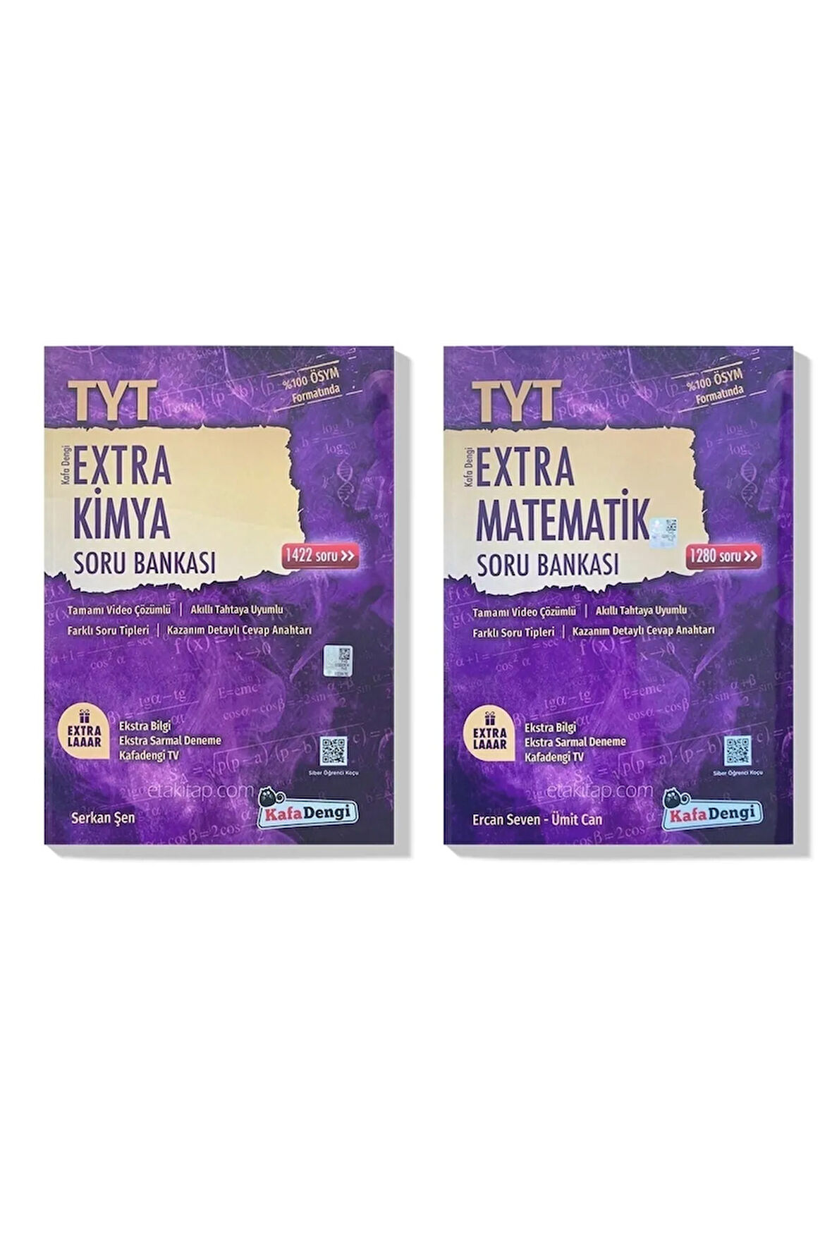 Kafa Dengi 2023 Tyt Matematik Kimya Extra Soru Bankası Seti (2 Kitap)