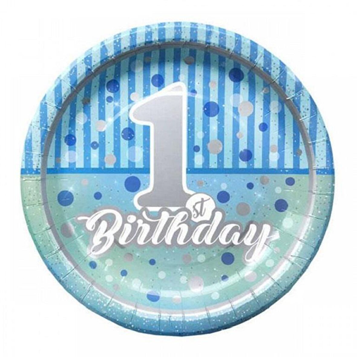 TABAK 1 YAŞ MAVİ 8'Lİ