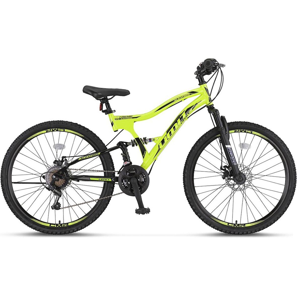 ÜMİT ALBATROS 26 JANT ÇİFT AMORTİSÖRLÜ M.DISC 21 VİTES DAĞ BİSİKLETİ