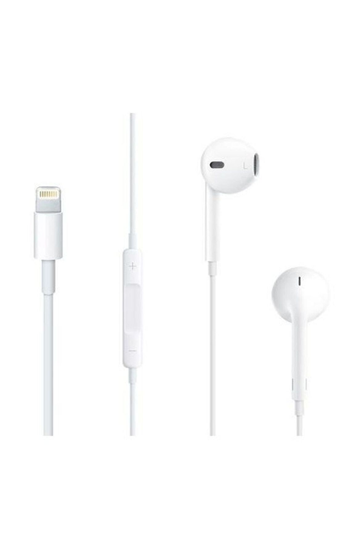 Iphone 7-8-10-11-12-13-14 Lightning Konnektörlü  Kulaklık Beyaz