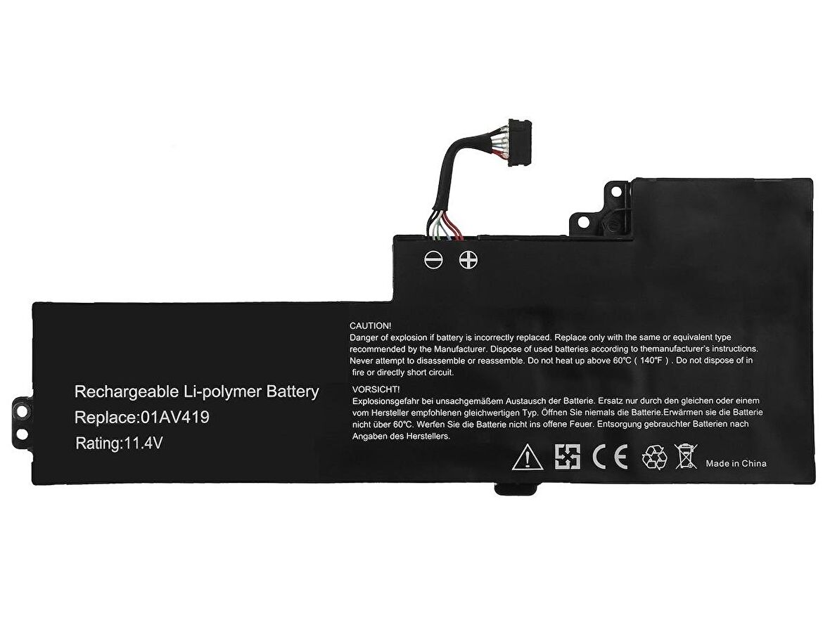 Lenovo ThinkPad 20L6 Notebook Bataryası Laptop Pil V2 İç Batarya