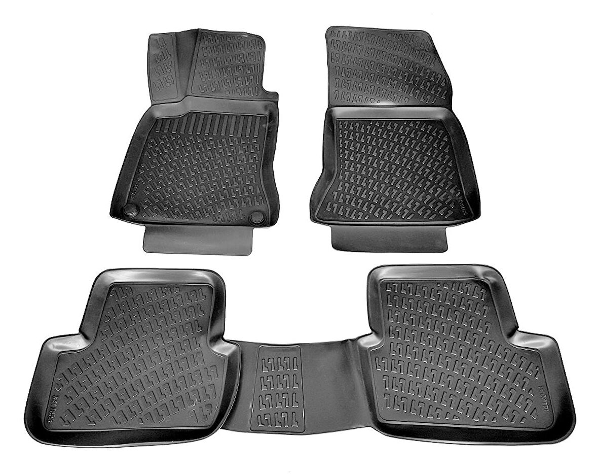 Mercedes W176 3D Paspas Havuzlu Siyah A SERİSİ 2012 Sonrası Rizline-
