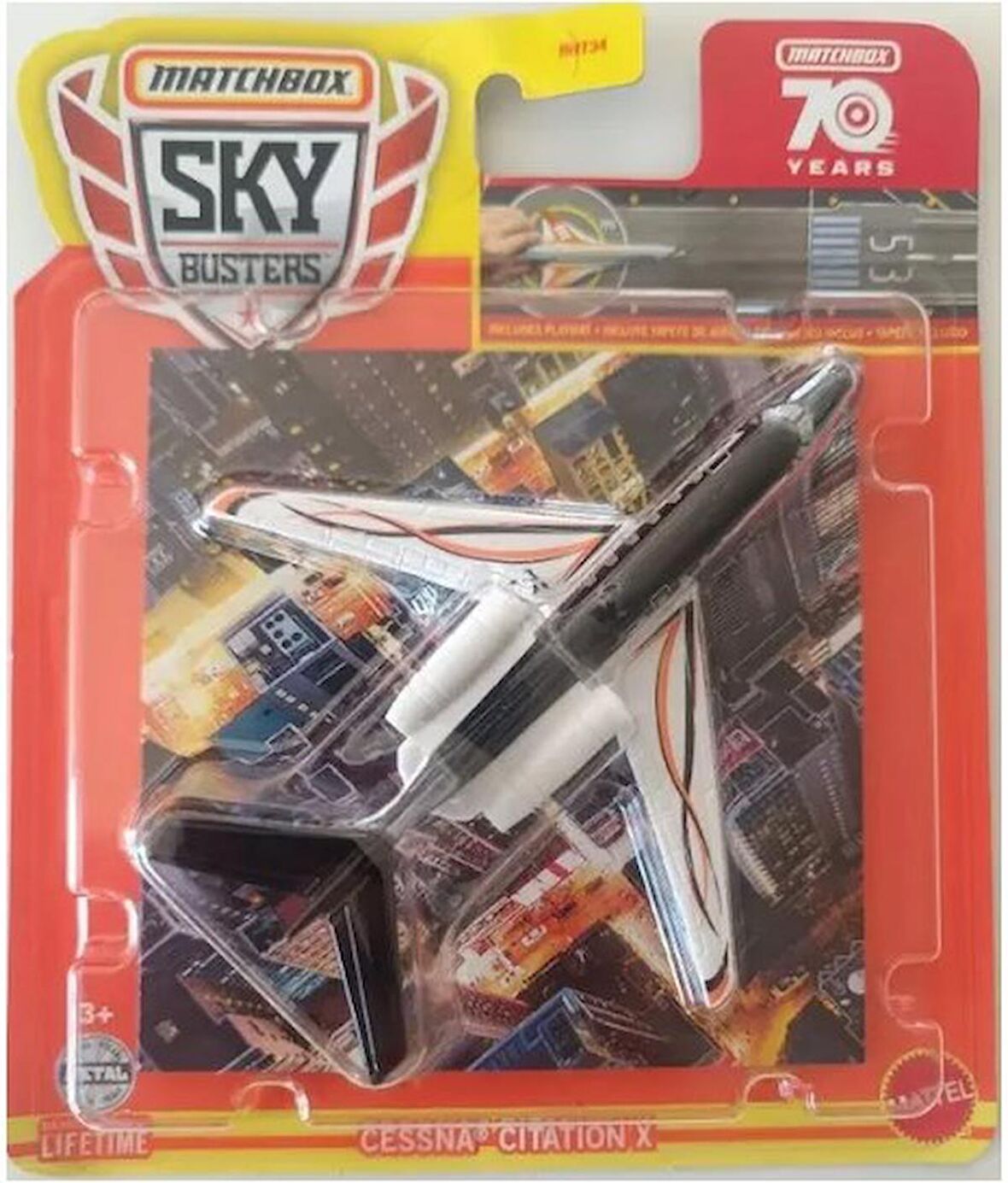 Mattel Matchbox Sky Busters Cessna Citation - HLJ12