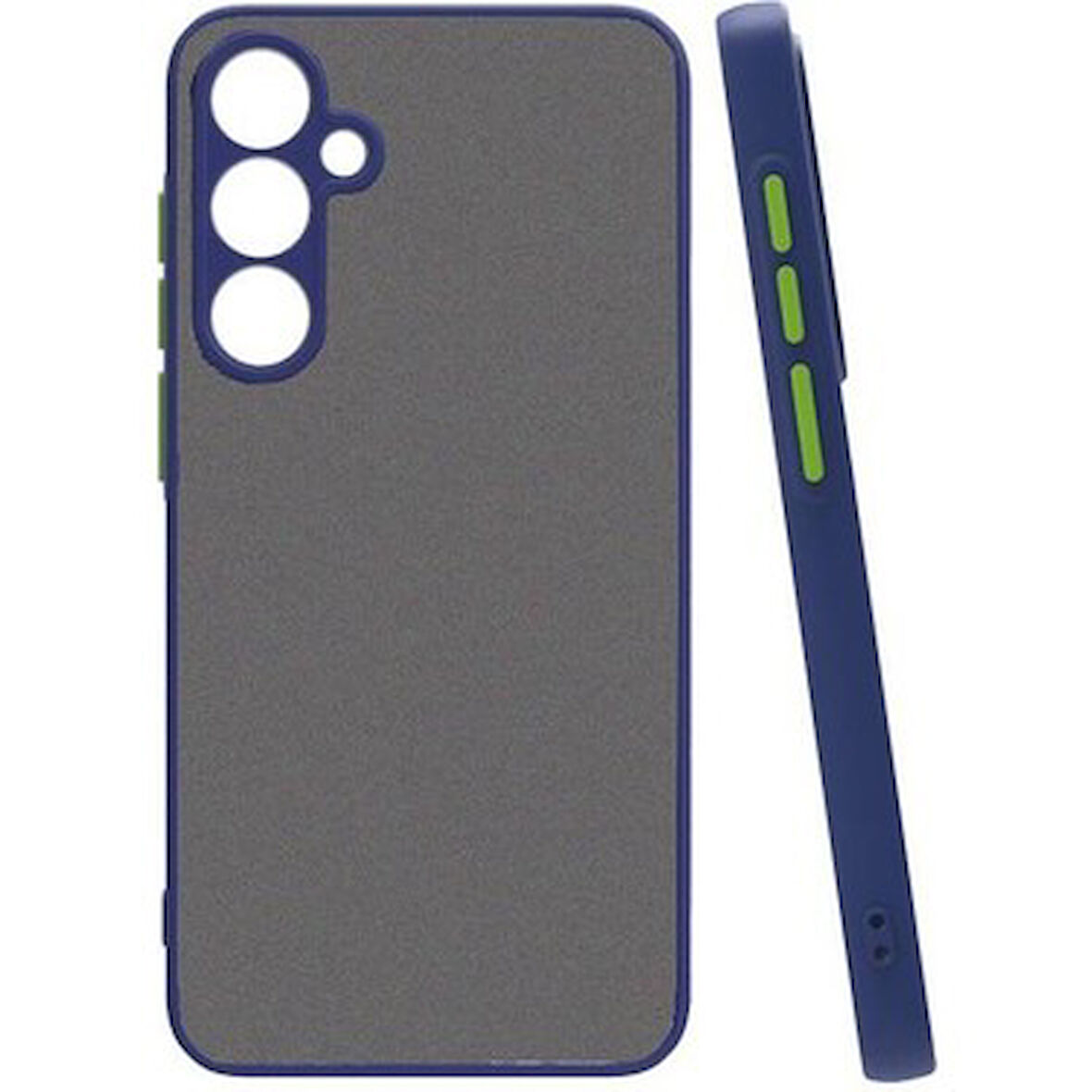 İPHONE 7 İPHONE 8 İPHONE SE MAT HUX KILIF MAVİ