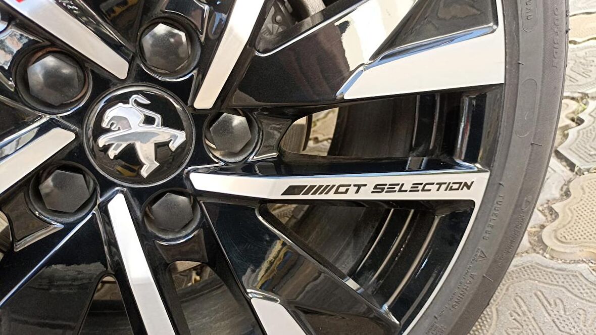 Gt Selection Jant Sticker 10 Adet Siyah Renk