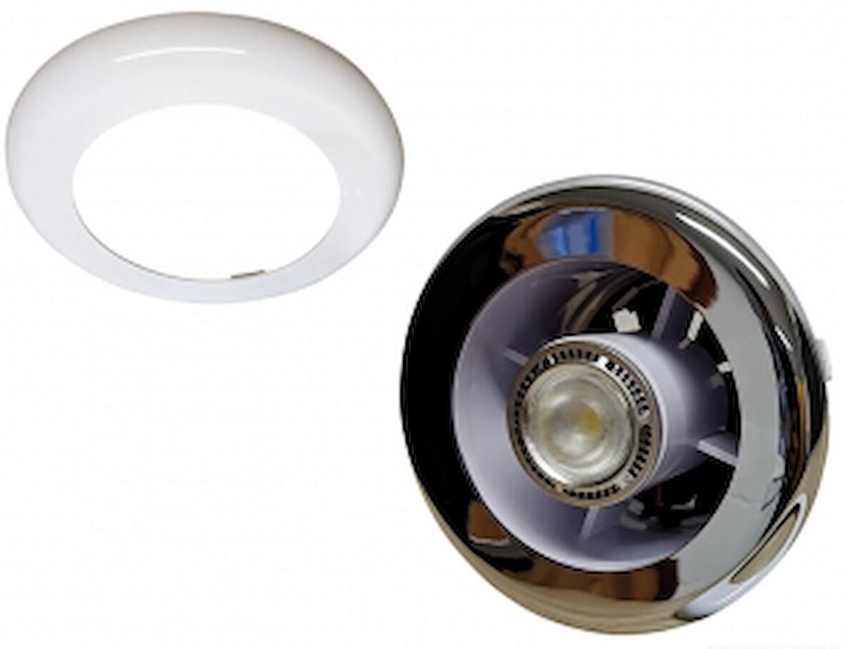 Led spot lambalı aspiratör 1.5W Sıcak Beyaz Led 12V DC