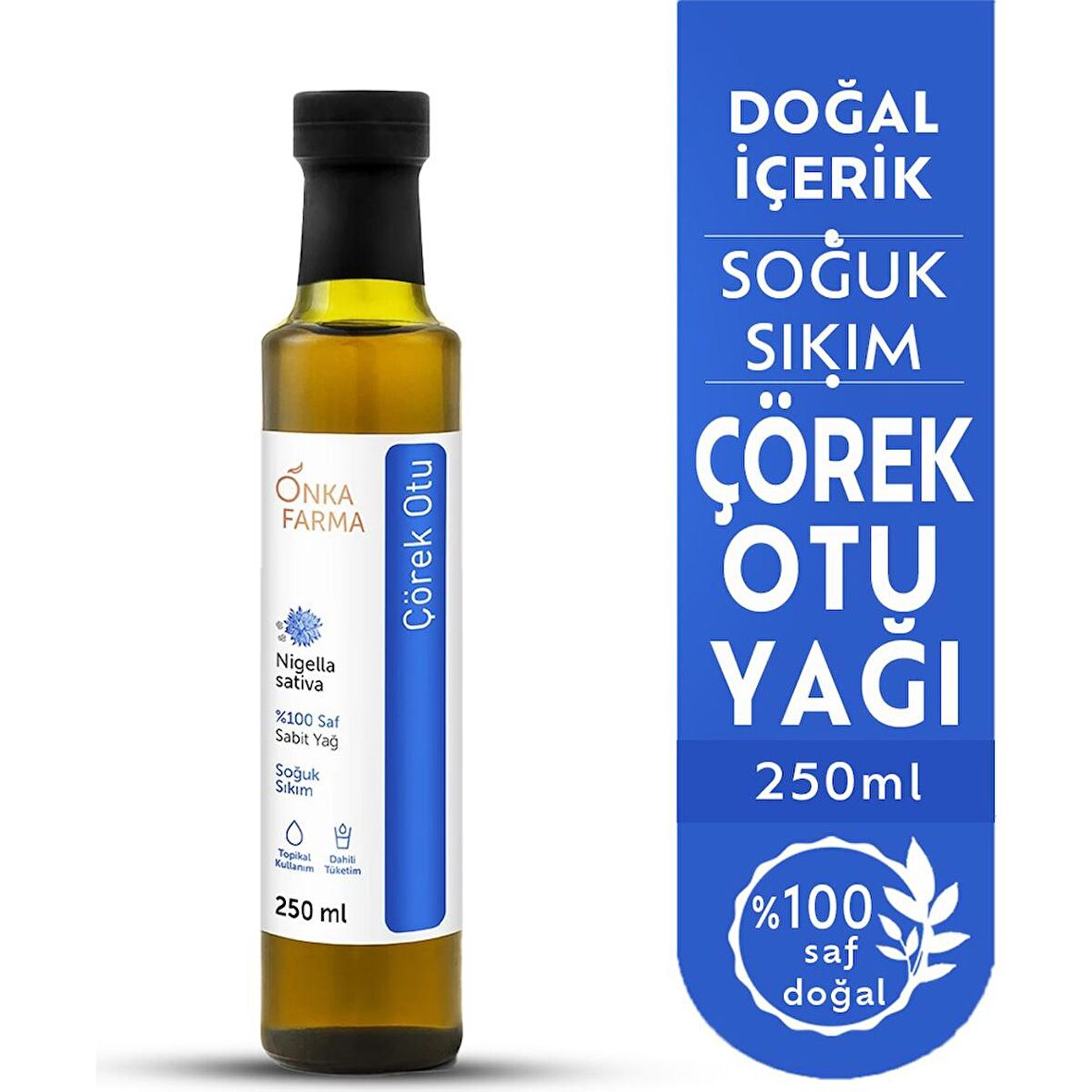 Onka Farma Çörek Otu Yağı 