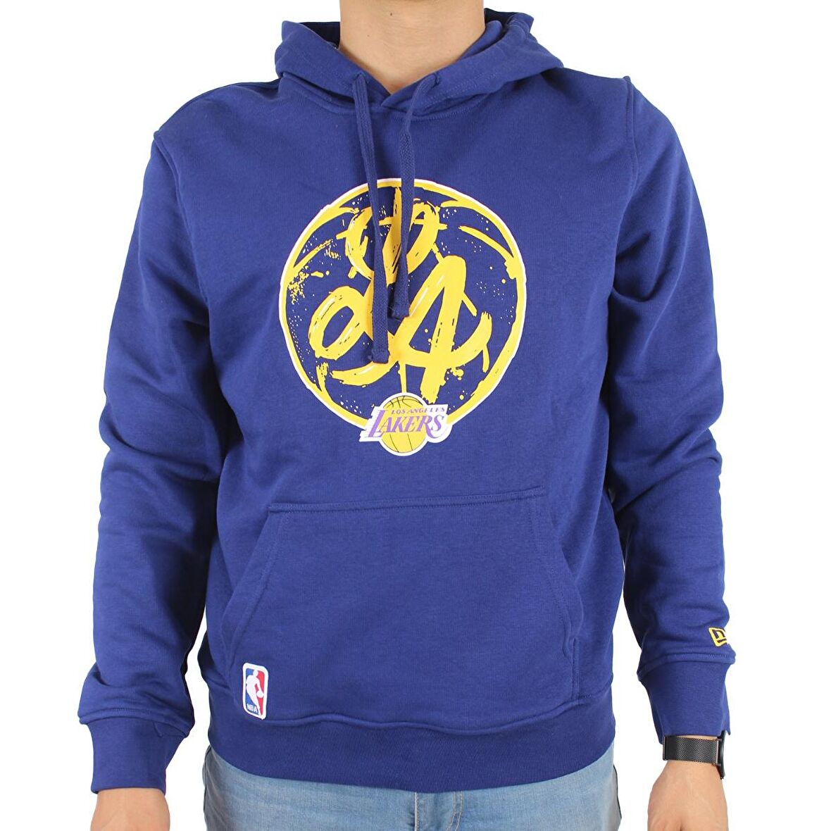 New Era Los Angeles Lakers Hoody Erkek Sweatshirt