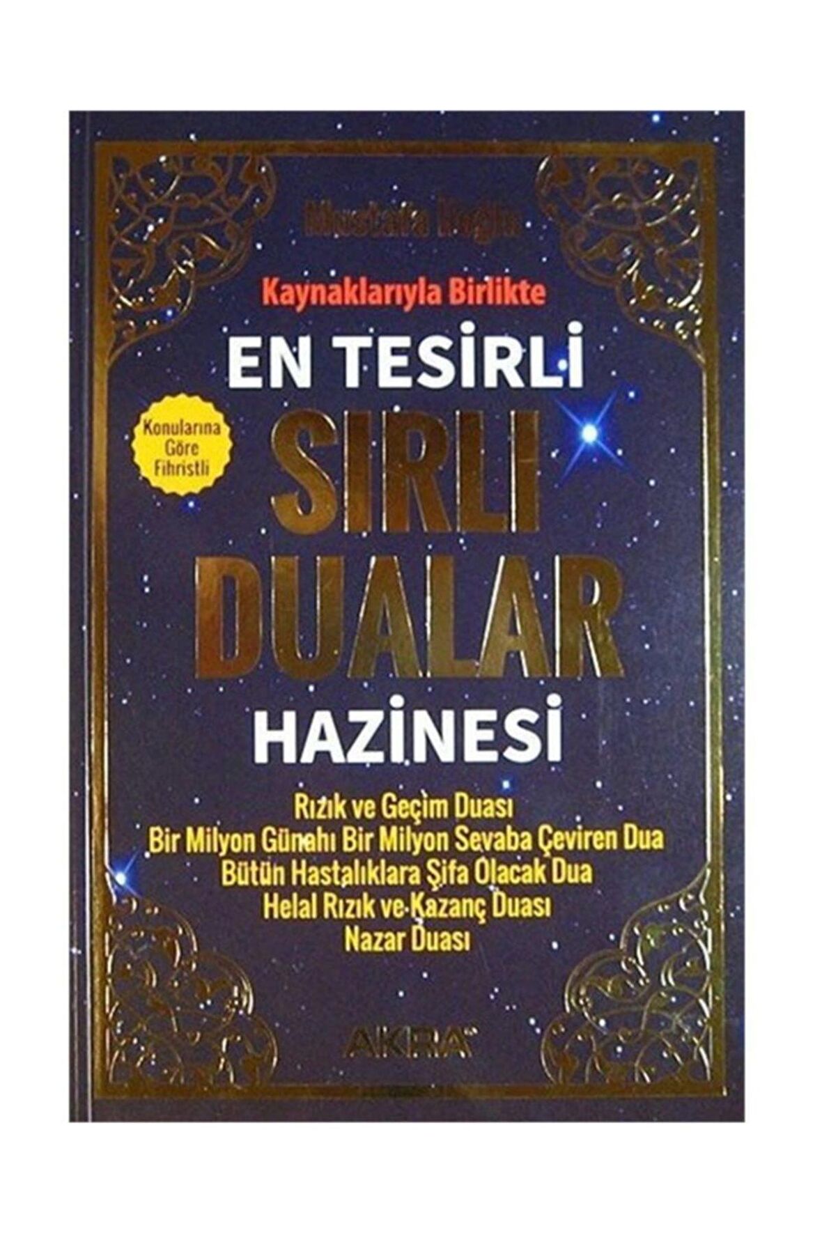 En Tesirli Sırlı Dualar Hazinesi / Kaynaklarıyla Birlikte (kod:112)