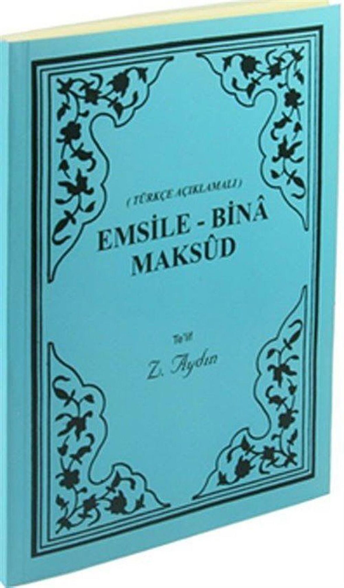 Türkçe Açıklamalı Emsile - Bina - Maksud / Zeycan Aydın
