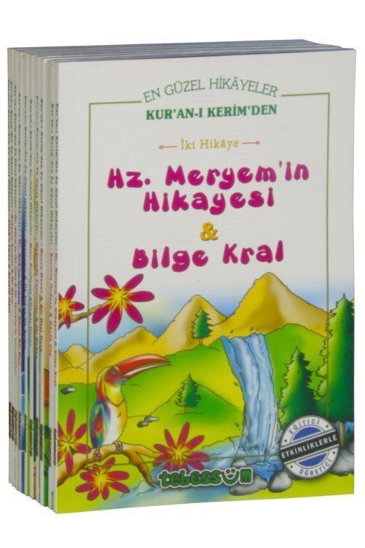 Kur’an-ı Kerim’den En Güzel Hikayeler (Renkli, 10 Kitap Set)