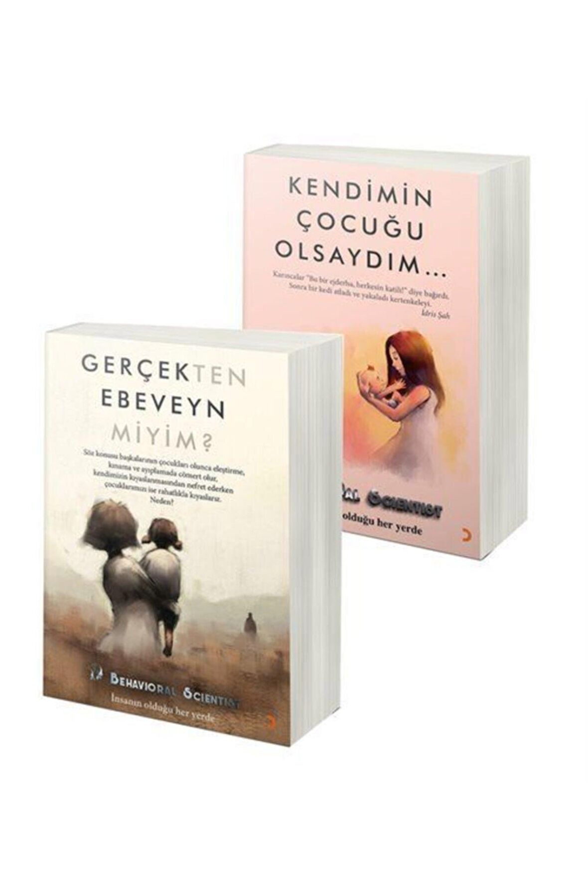 Kendimin Çocuğu Olsaydım & Gerçekten Ebeveyn Miyim 2 Kitap Set