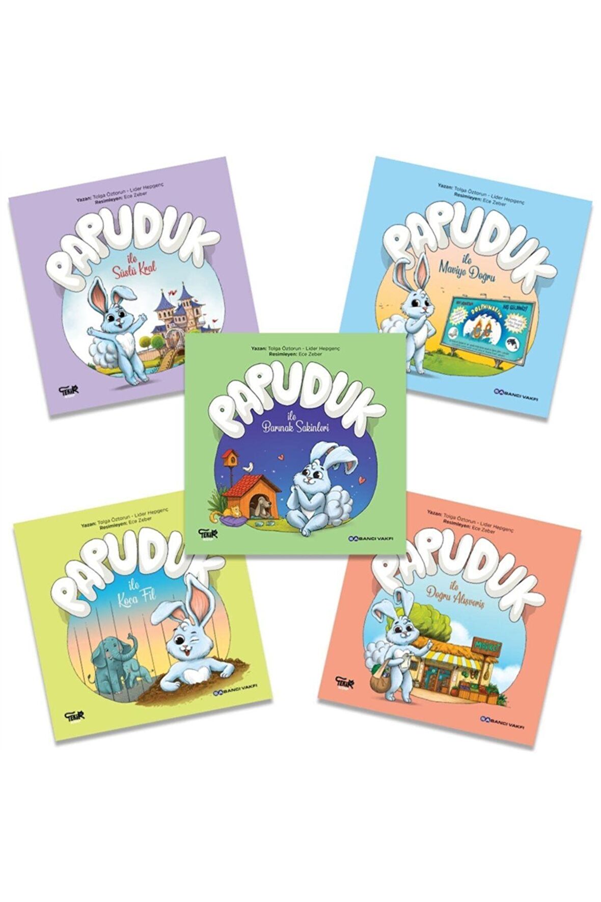 Papuduk 5'li Set