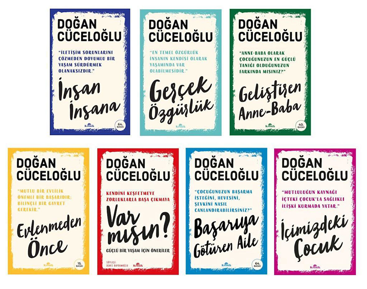 Doğan Cüceloğlu Seti (7 Kitap)