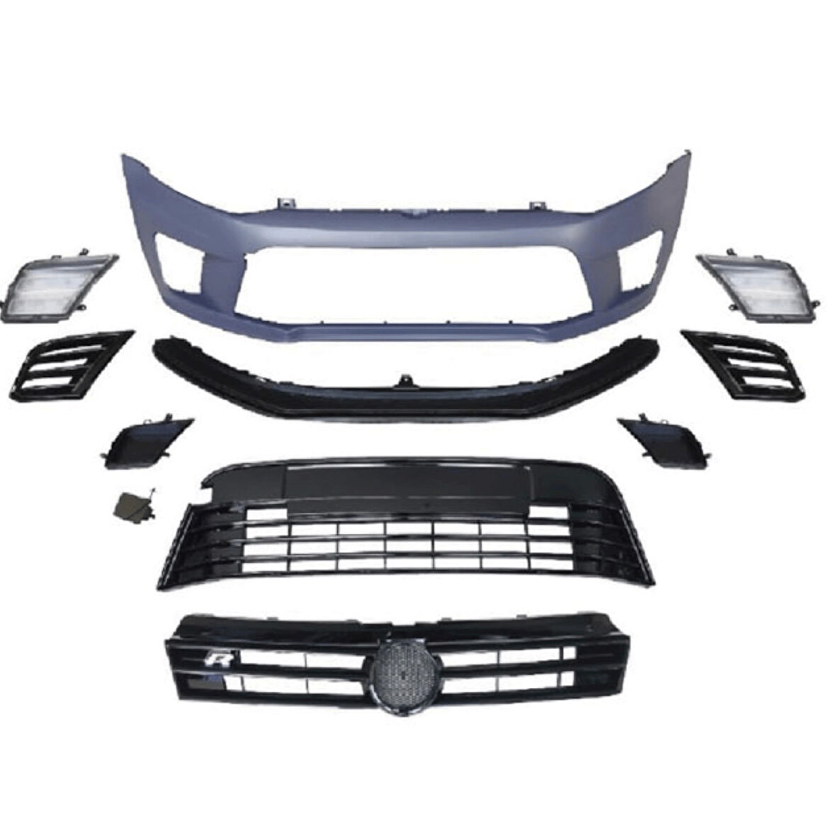 Tampon Seti Ön Sis Farlı – BK PWRC-S4– Volkswagen Polo Wrc 09-18 Arası Uyumlu