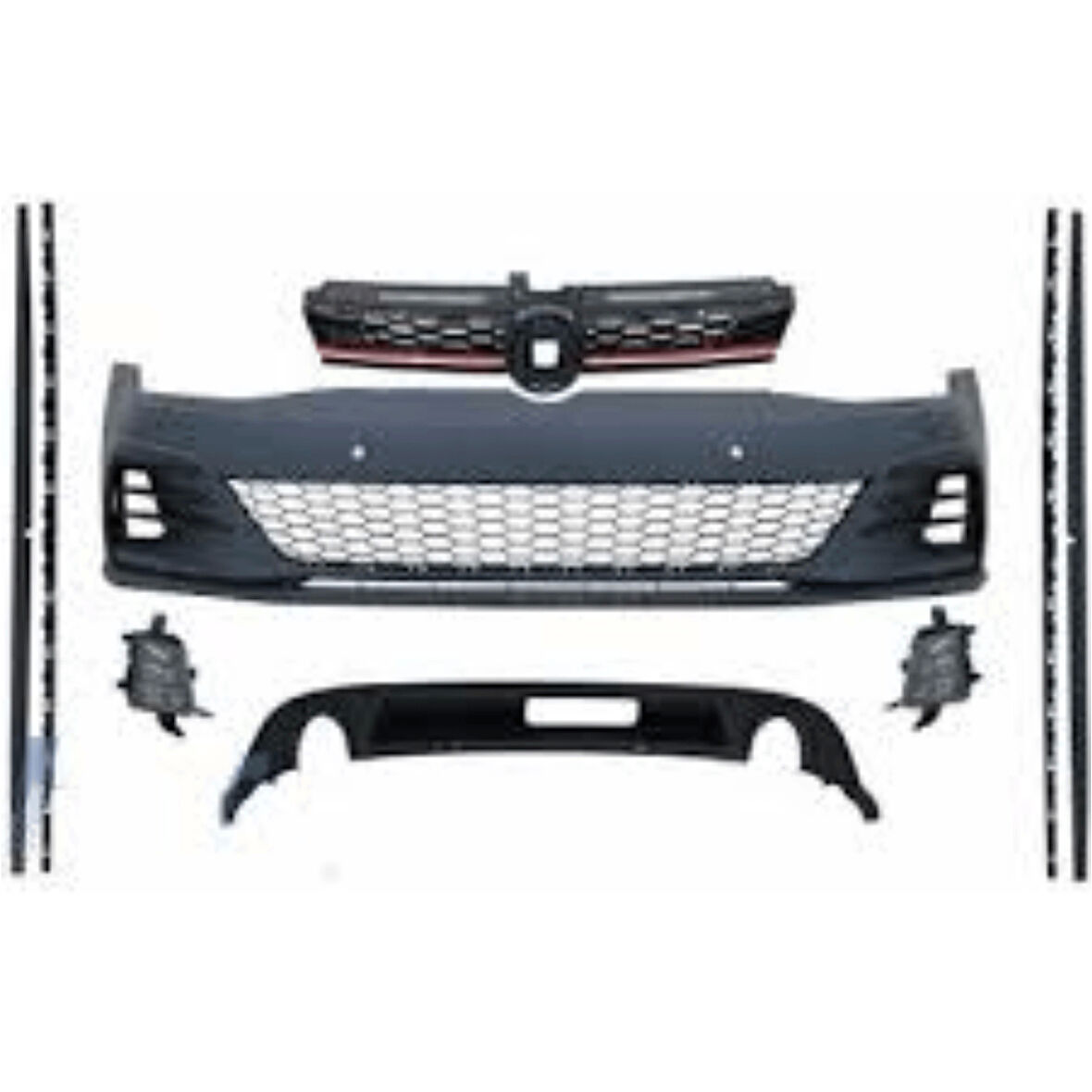 Tampon Seti Komple (Ön-Arka-Yan) – BK-G7.5GTI S1 – Volkswagen Golf 7.5 Gtı (17-20 İçin Uyumludur)