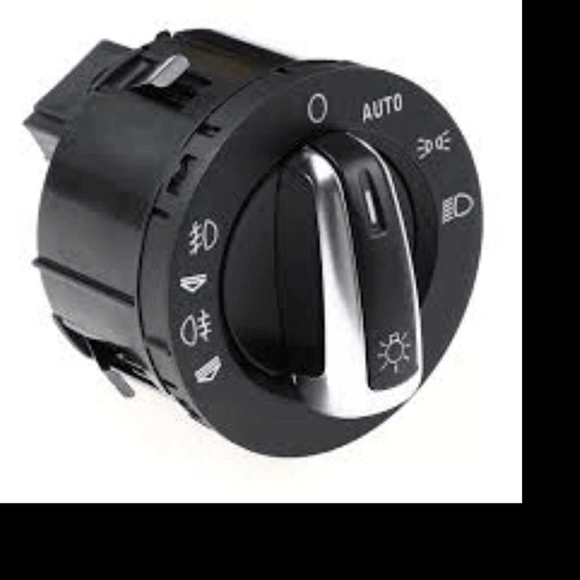 Audı Q7 (4lb)  04-11 Arası Uyumlu Far Anahtarı Krom Ön-Arka Sisli Otomatik Farlı 4F1941531D WISCO