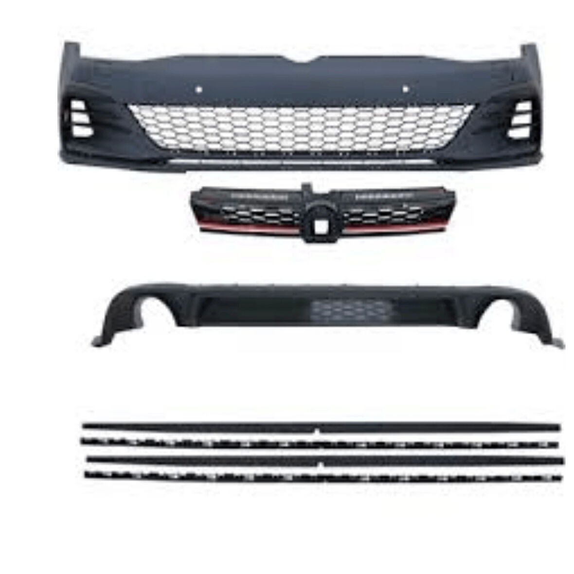 Tampon Seti Komple (Ön-Arka-Yan) – BK-G7GTI S1– Volkswagen Golf 7.5 (13-17 Golf 7 İçin Uyumludur)