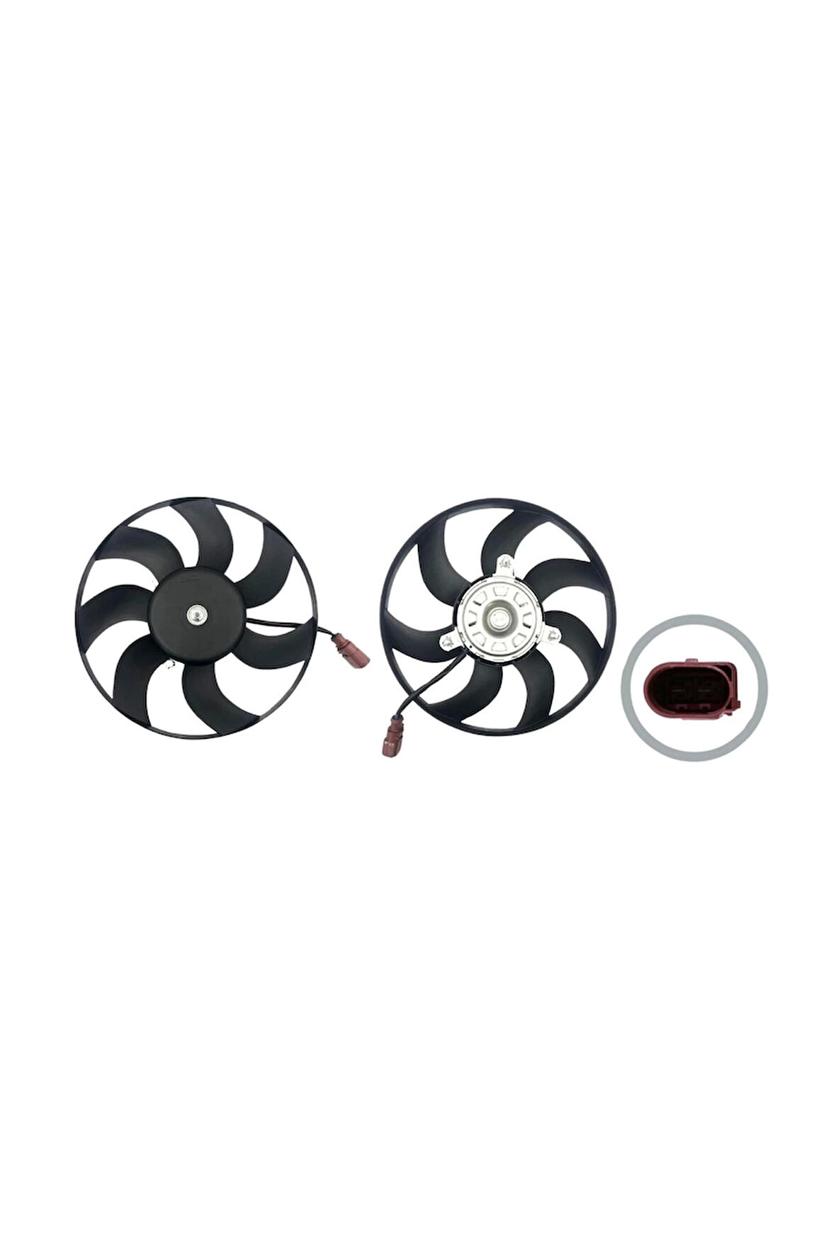 Fan Motoru Davlumbazsız – 1K0959455DG Wisco - Volkswagen Golf5 Caddy Jetta 05 Ve Sonrası Uyumlu
