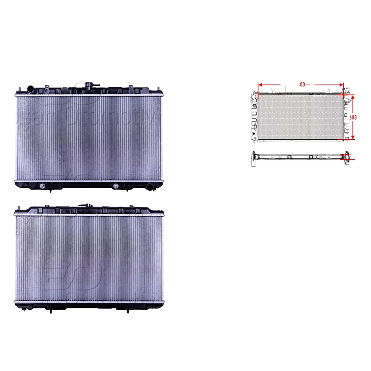 Su Radyatörü Brazing – 21460-2Y000 WİSCO – Nissan Maxima 00-03/ Infiniti 97 Ve Sonrası Uyumlu