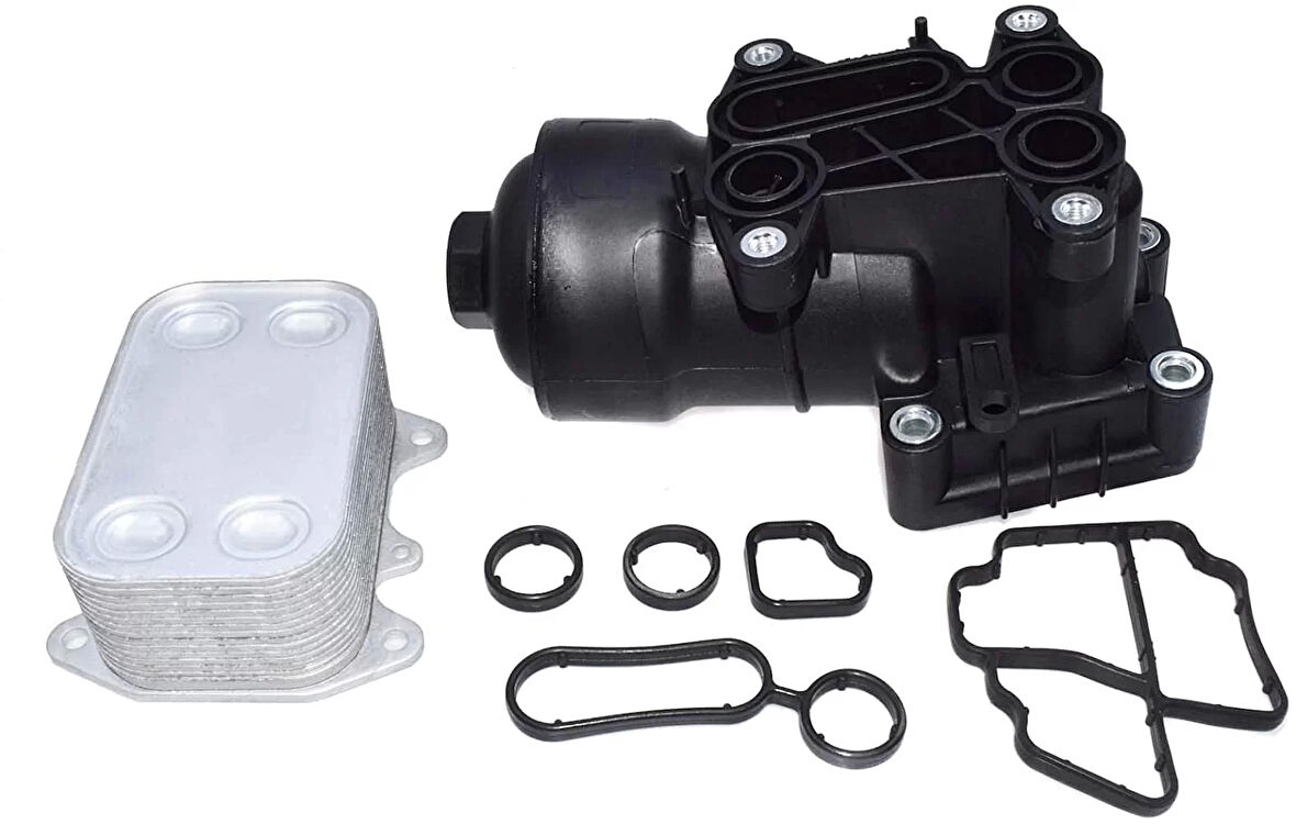 Yağ Soğutucusu Komple – 03L115389C Wisco - Volkswagen Golf6 JettA 10 Ve Sonrası Uyumlu