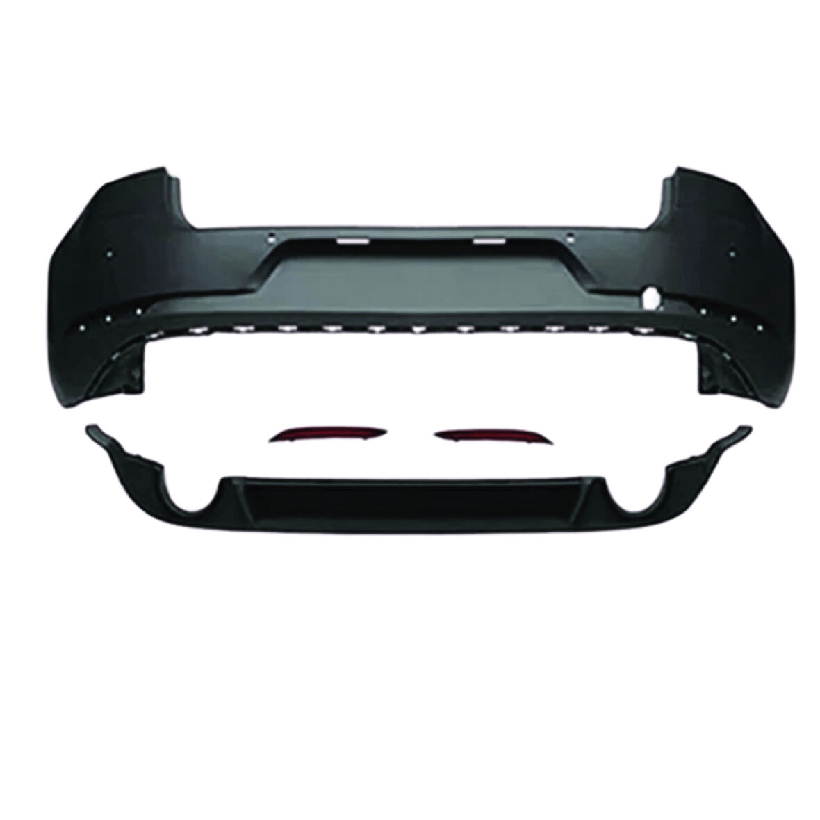 Tampon Seti Arka – BK-G7GTI-S3– Volkswagen Golf 7.5 Gtı (13-17 Golf 7 İçin Uyumludur)