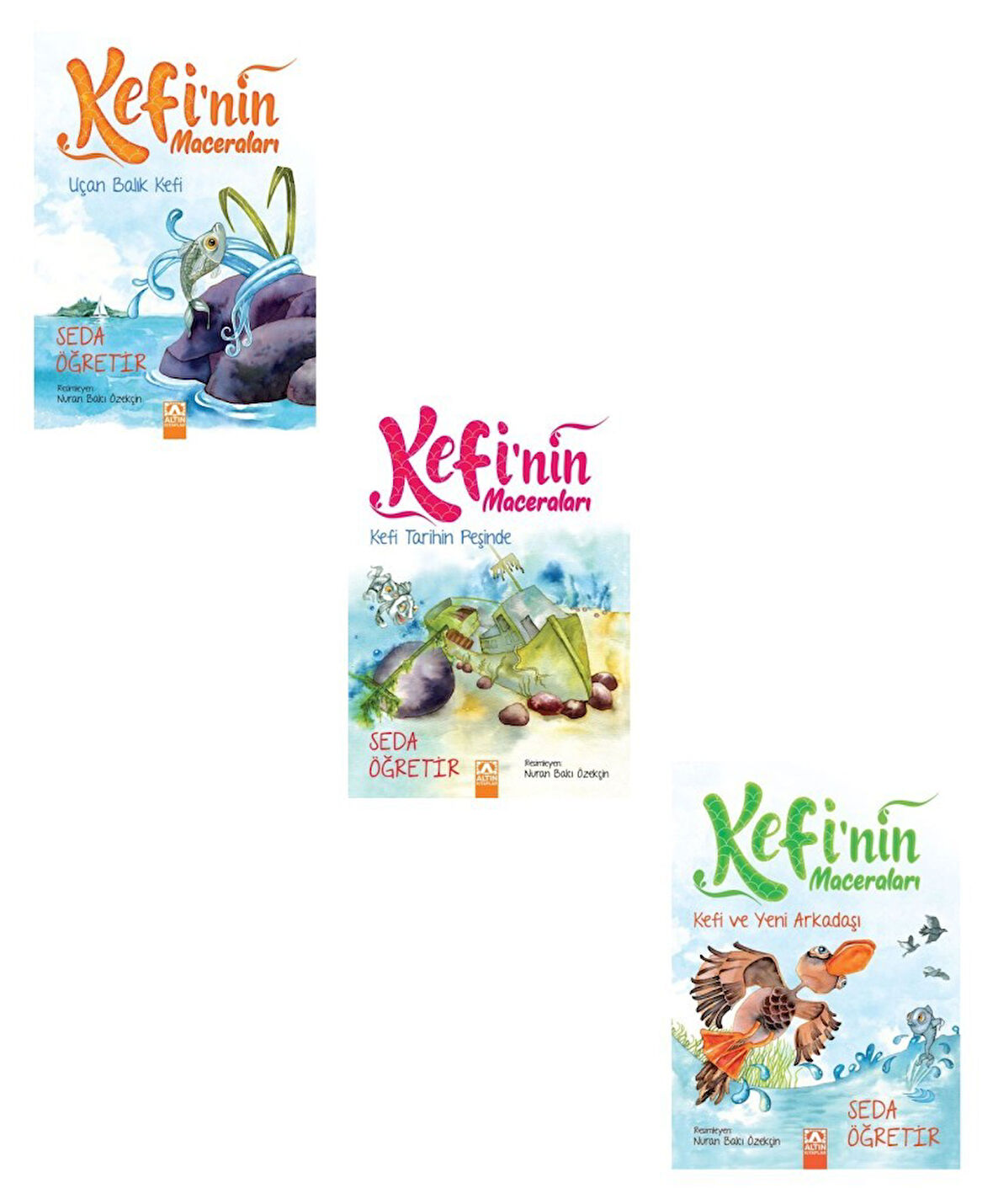 Seda Öğretir Kefinin Maceraları Seti (3 Kitap)