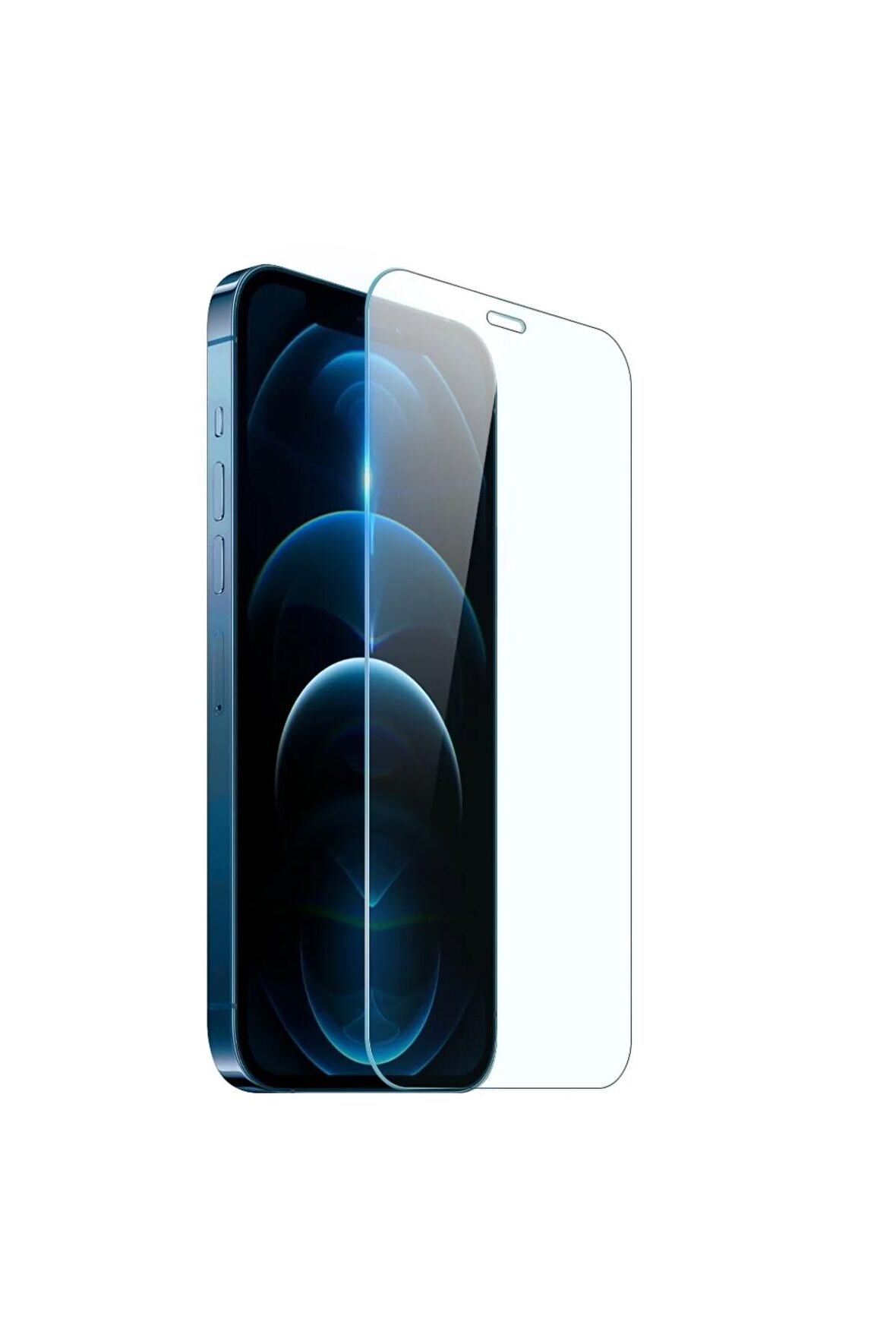 Apple iPhone 12 Mini ile Uyumlu Ekran Koruyucu Şeffaf Temperli Kırılmaz Cam Ekran Koruyucu