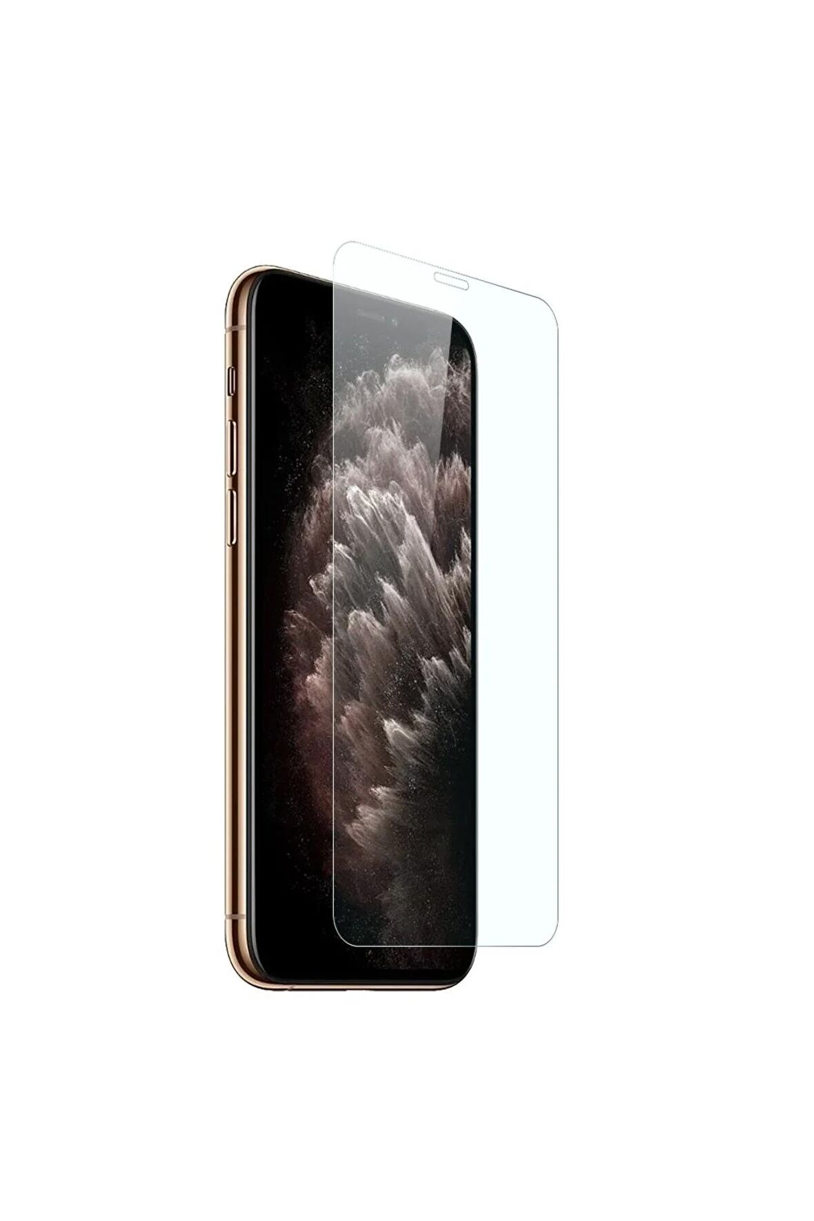 Apple iPhone 11 Pro ile Uyumlu Ekran Koruyucu Şeffaf Temperli Kırılmaz Cam Ekran Koruyucu