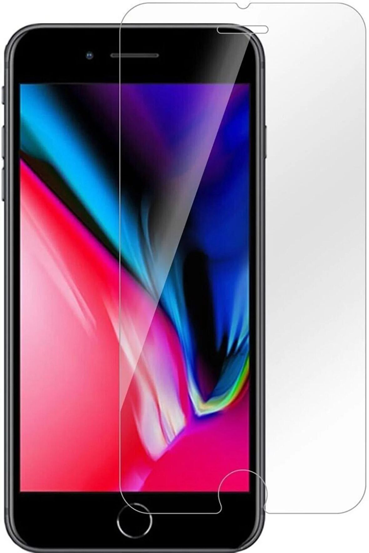 Apple iPhone SE 2020 ile Uyumlu Ekran Koruyucu Şeffaf Temperli Kırılmaz Cam Ekran Koruyucu