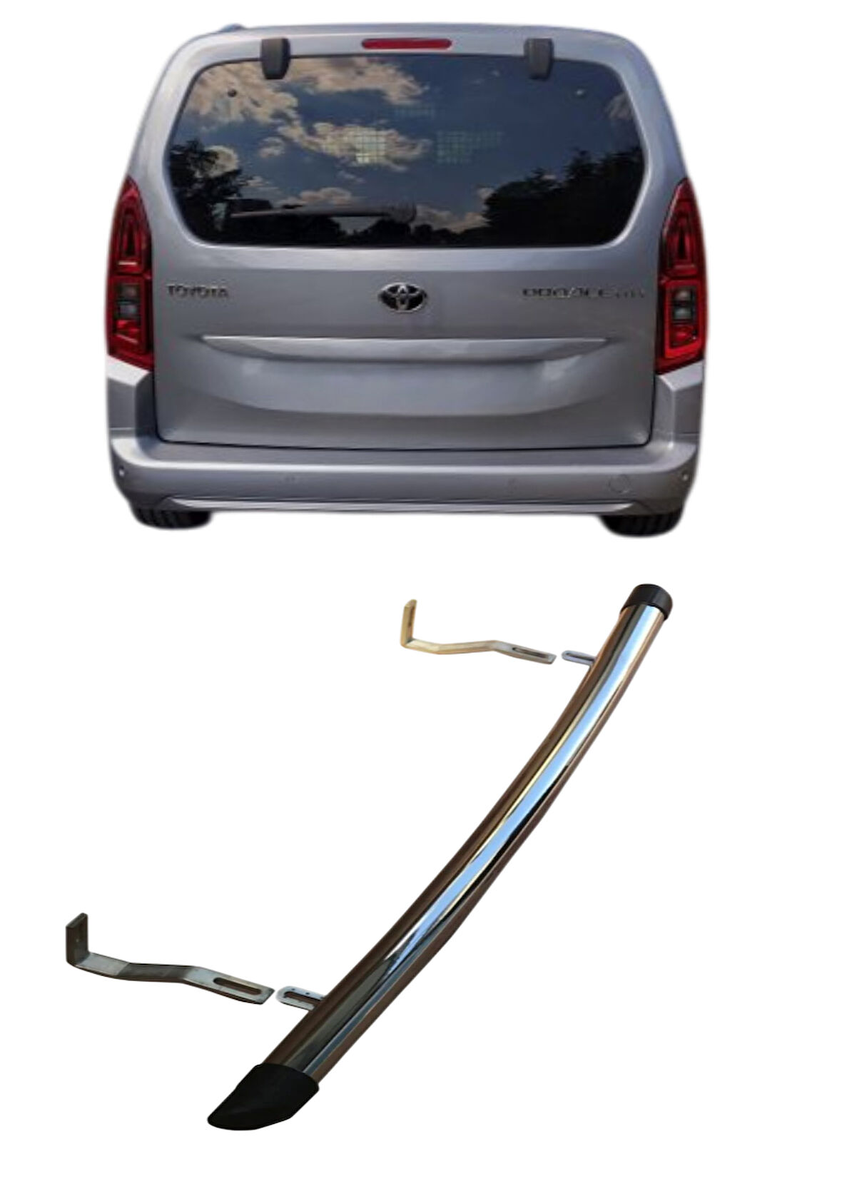 PROACE CİTY ARACA ÖZEL ARKA KORUMA DEMİRİ 2019 2020 2021 2022 2023 2024