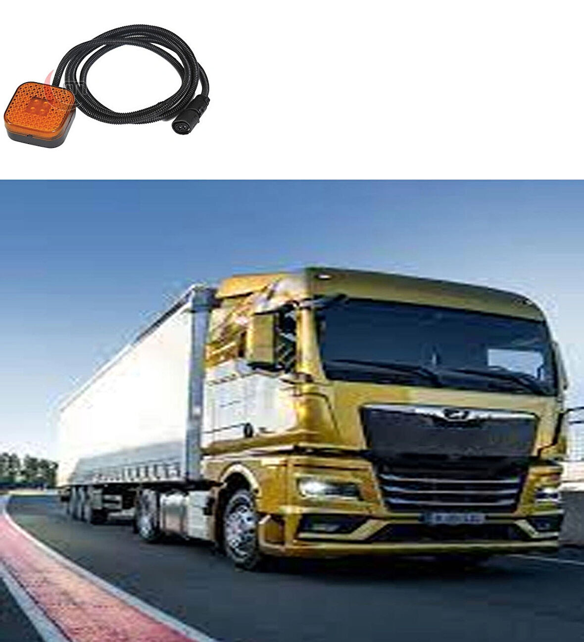 Man Tga - Tgm - Tgl Yan İşaret Lambası 24 Volt 2003-2008