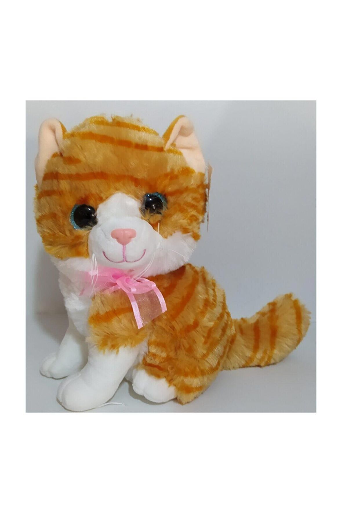 Sesli Kedi Miyavlayan Peluş 30 Cm