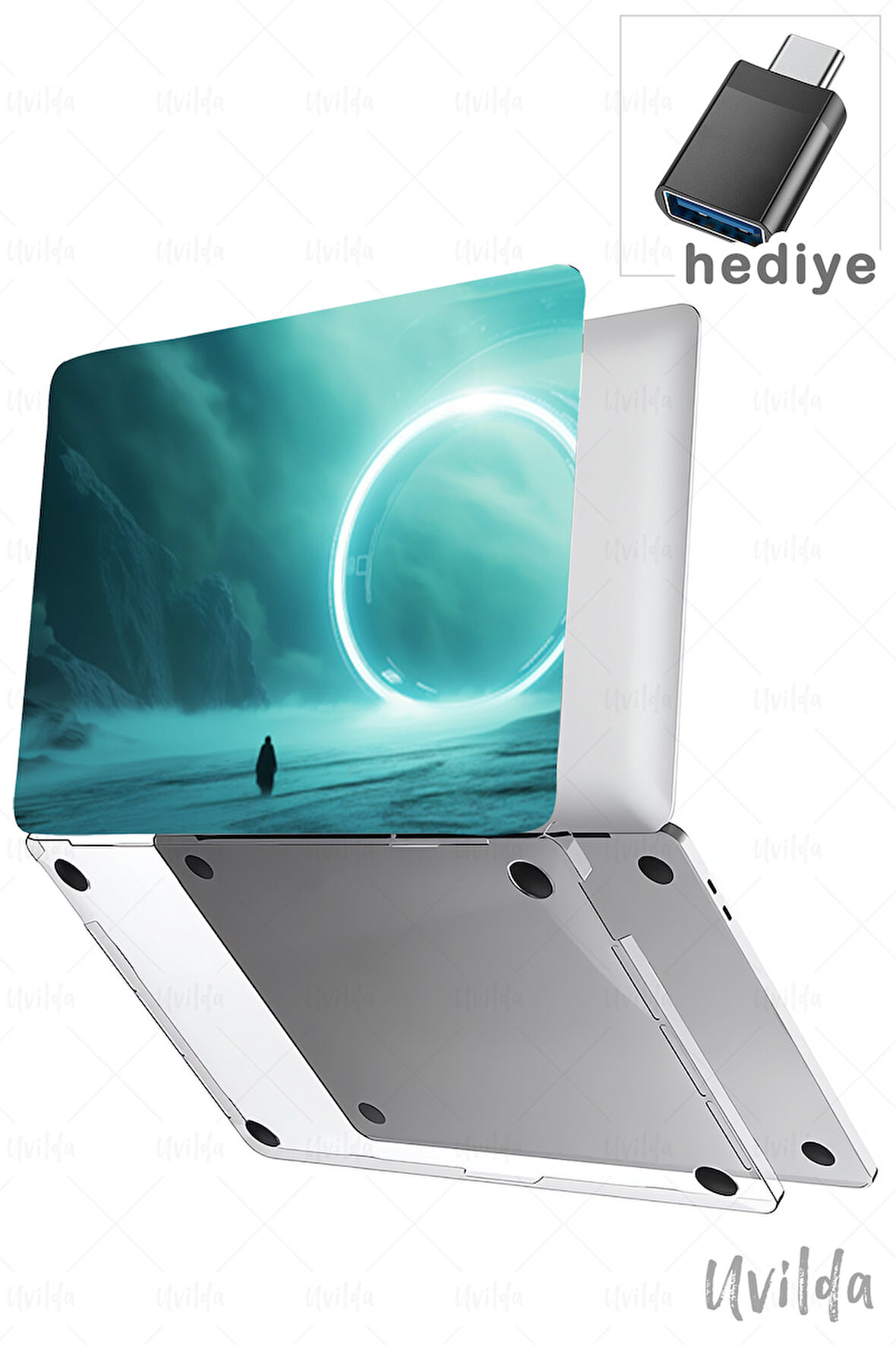 MacBook Air 15 A3114 A2941 uyumlu Nefes-20 HD Msoft Kapak Geçit ve Gelecek